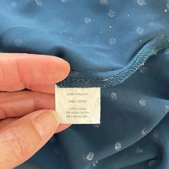 Show me your MUMU Elton Top in Gold Dots lace up bell sleeves whimsygoth - Picture 11 of 12